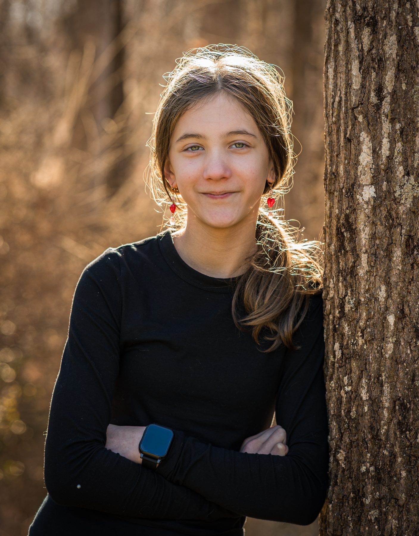 Outdoor professional portrait